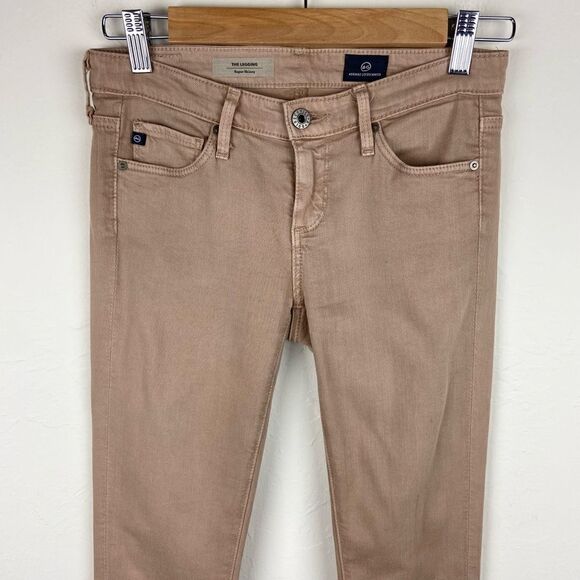 AG ‘The Legging’ Super Skinny Stretch Pant - Tan - Picture 4 of 8